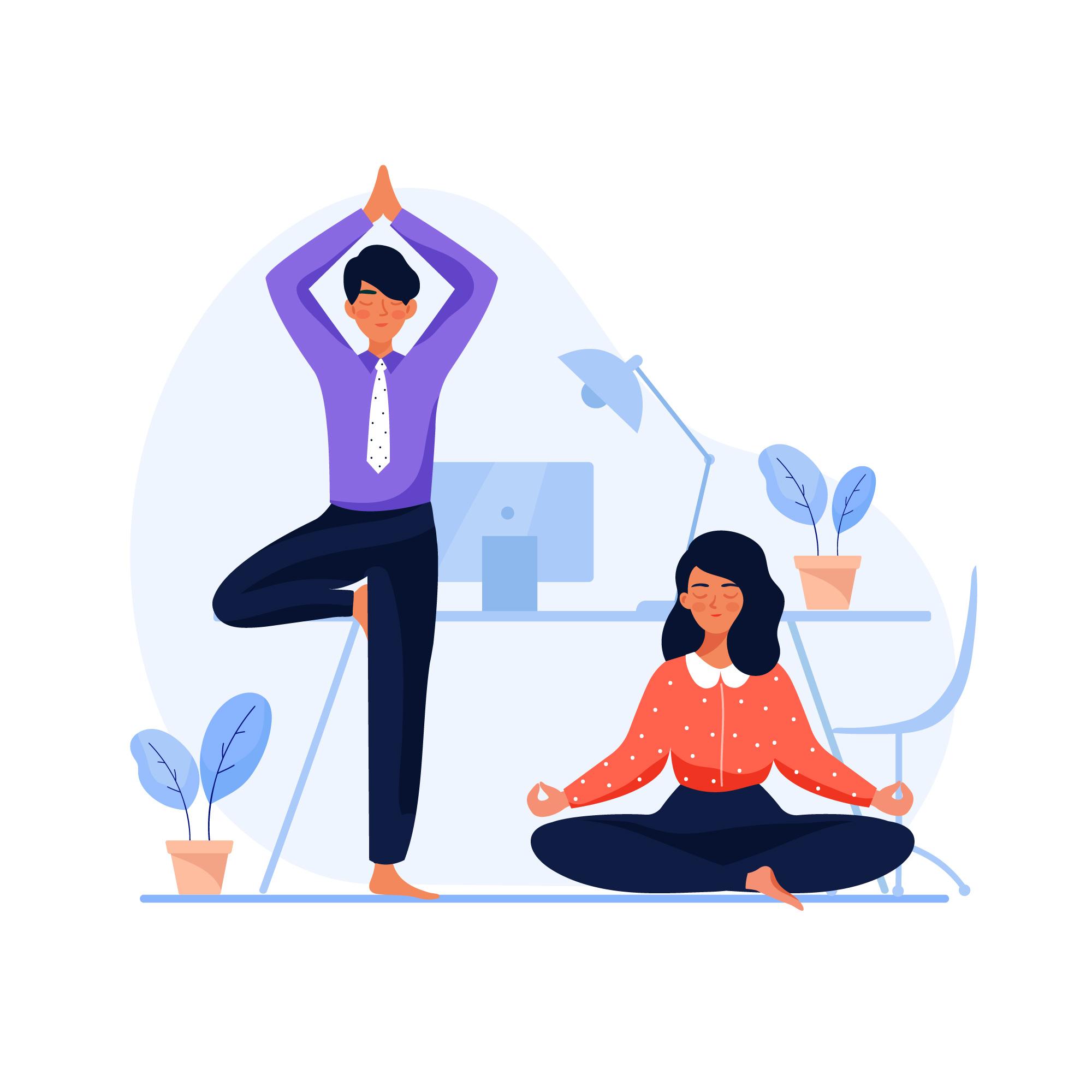 Wellness illustration